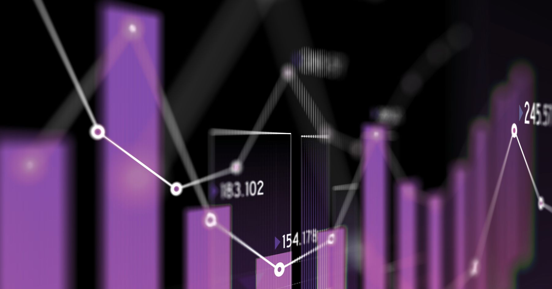 Charts on a screen representing the 2026 Q2 Contractor Industry data